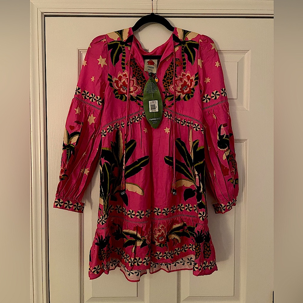 NWT Farm Rio mini dress XXS
